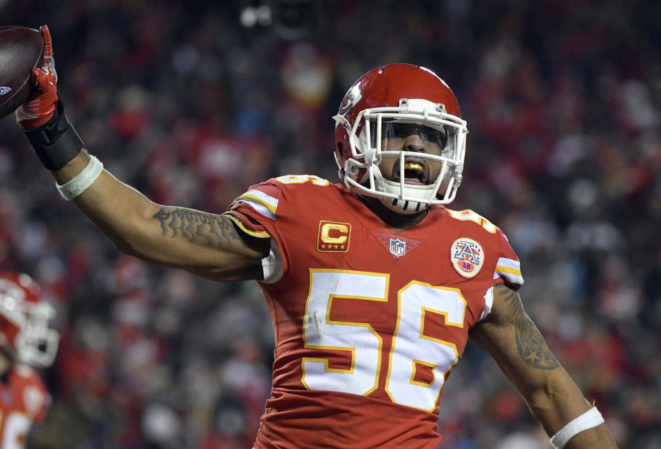 Derrick Johnson on going from Chiefs to the rival Raiders: 