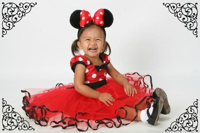 Red Glam Minnie Mouse Costume