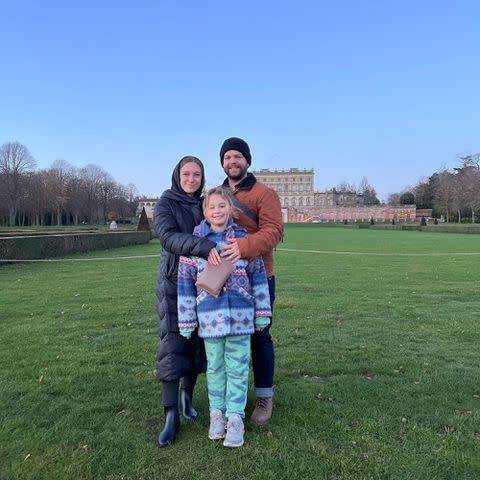 <p>Jack Osbourne Instagram</p> Aree Gearhart (left), Jack Osbourne, and Pearl Osbourne (center)