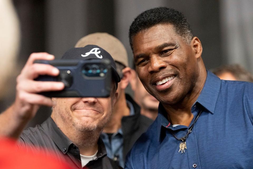 Herschel Walker (Copyright 2022 The Associated Press. All rights reserved)