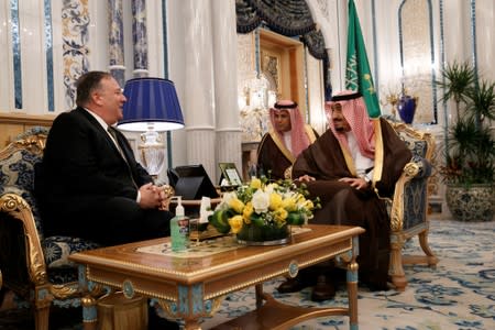 U.S. Secretary of State Pompeo visits Jeddah