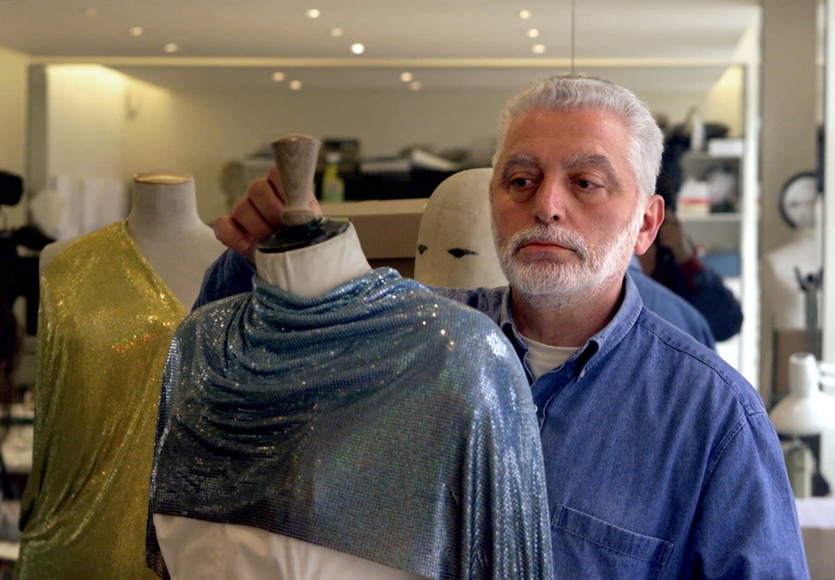 Paco Rabanne at his Paris workshop in 1999  (Reuters)