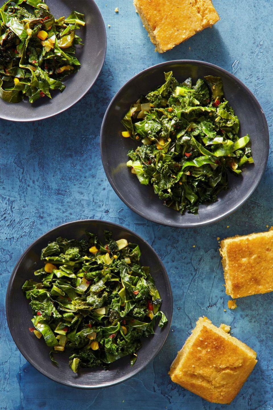 Spicy Southern Greens