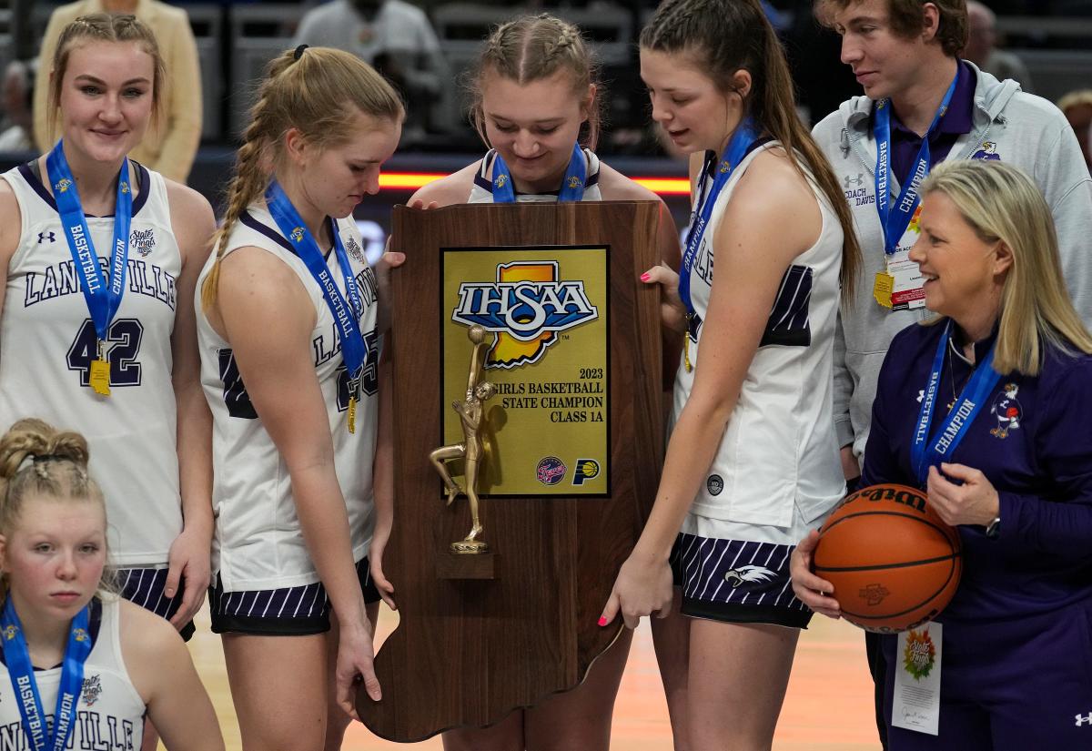 Lanesville wins first IHSAA girls basketball state title '... we