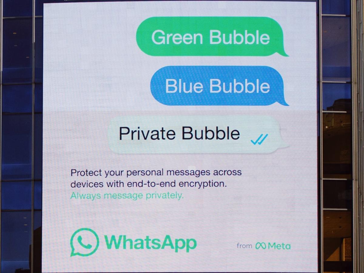 Following Google, Facebook's Mark Zuckerberg takes aim at the green and blue bubbles of Apple's iMessage