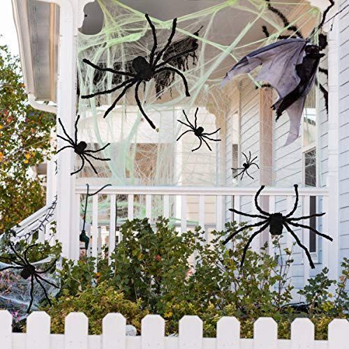 <p><strong>Aitey</strong></p><p>amazon.com</p><p><strong>$31.99</strong></p><p>What's Halloween without a few giant hairy spiders? This set of six creepy crawlies will give you the heebie-jeebies!</p>