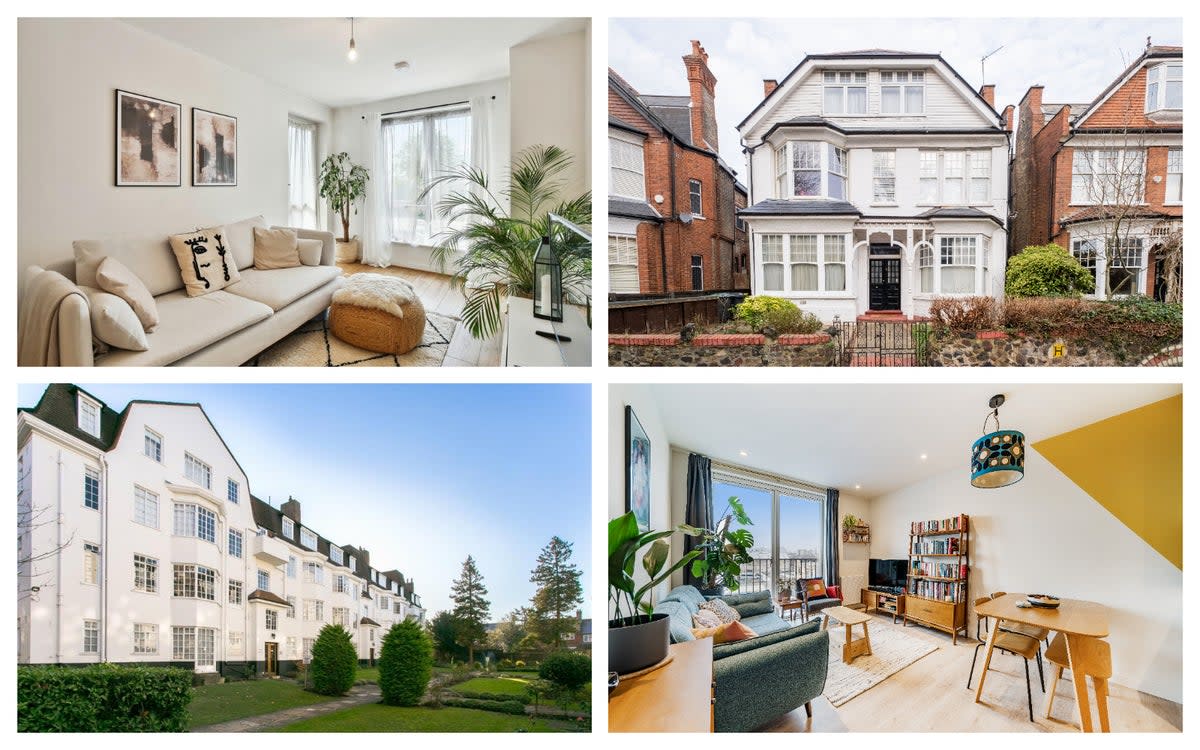 London homes for sale for up to £300k (ES)