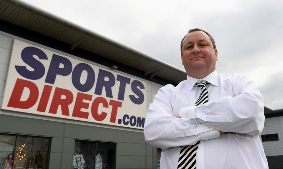 Sports Direct founder Mike Ashley