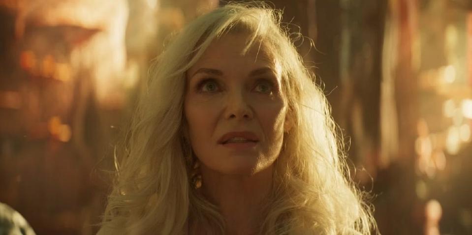 Michelle Pfeiffer as former Wasp Janet Van Dyne in Ant-Man and the Wasp: Quantumania.