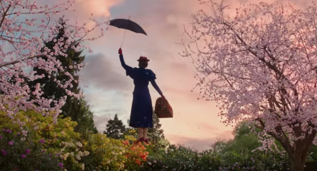 Emily Blunt stars in Mary Poppins Returns. (Disney)