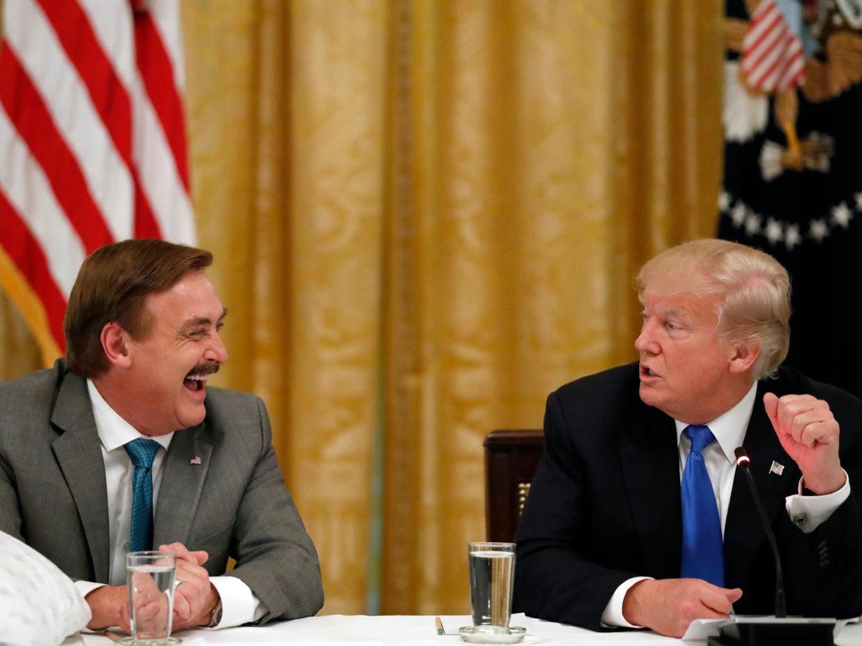 trump my pillow mike lindell