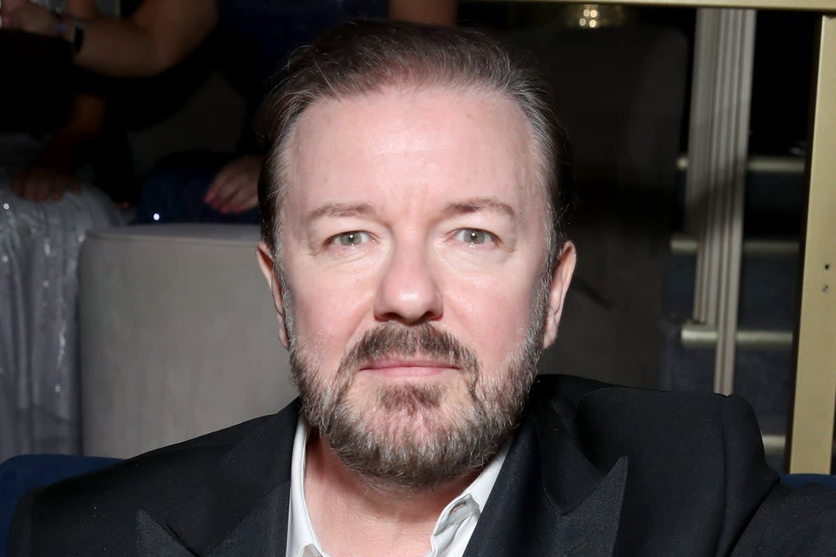 Ricky Gervais is increasing security for his UK tour after reportedly receiving death threats  (Getty Images)