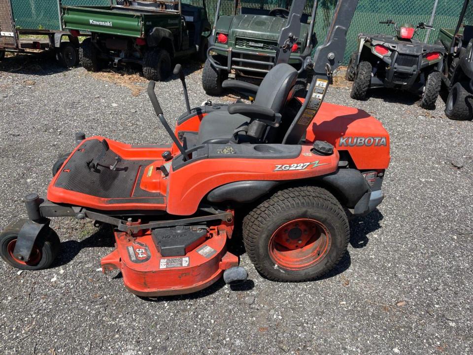 This 2010 Kuboata Zero Turn Mower could be your if you show up to St. John County's surplus auction on Saturday.