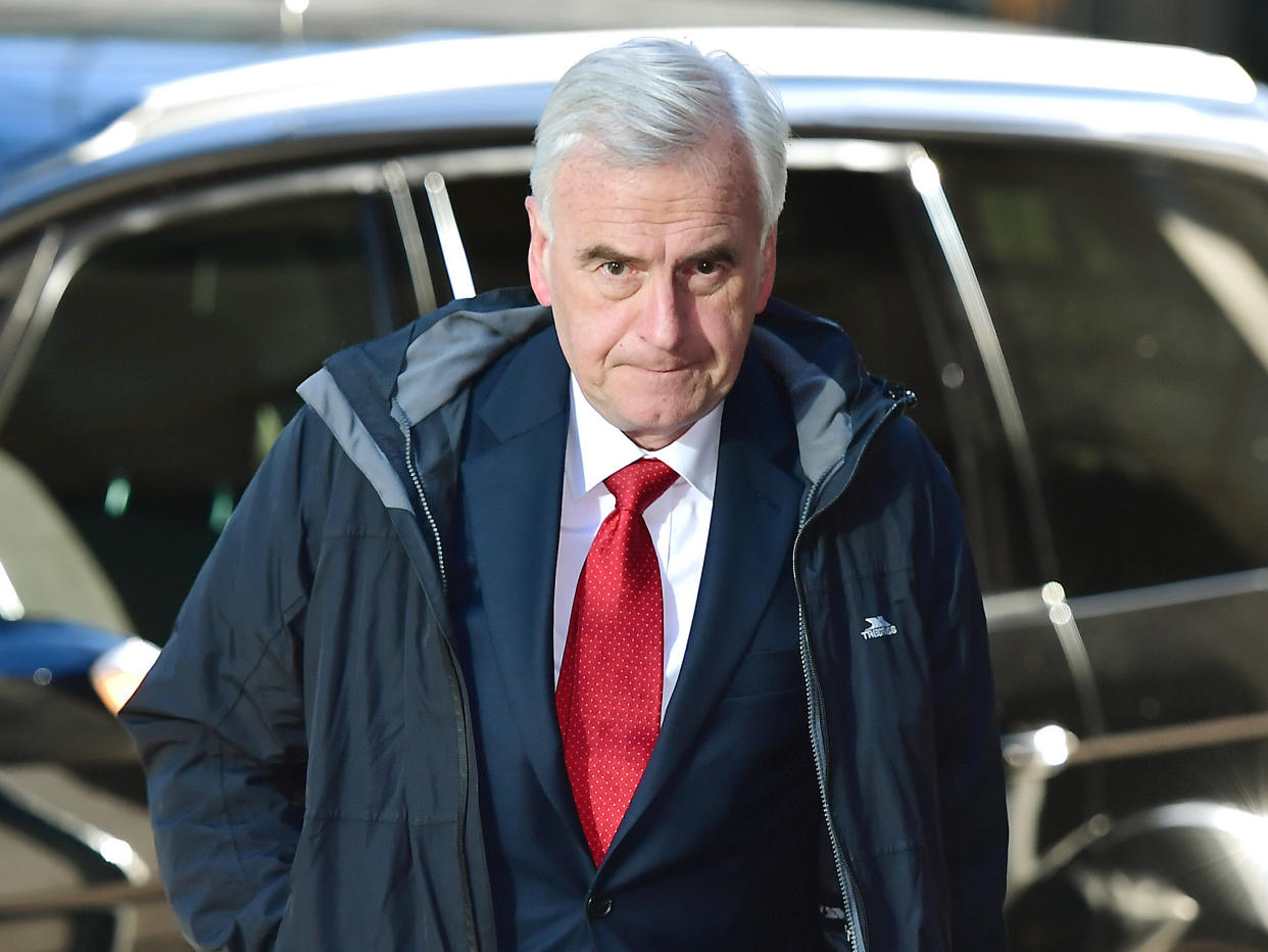 John McDonnell said Labour remains on a 'general election footing': PA