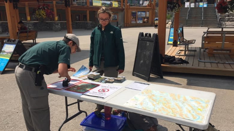 Verdant Creek wildfire in Kootenay National Park within 2 km of Sunshine Village