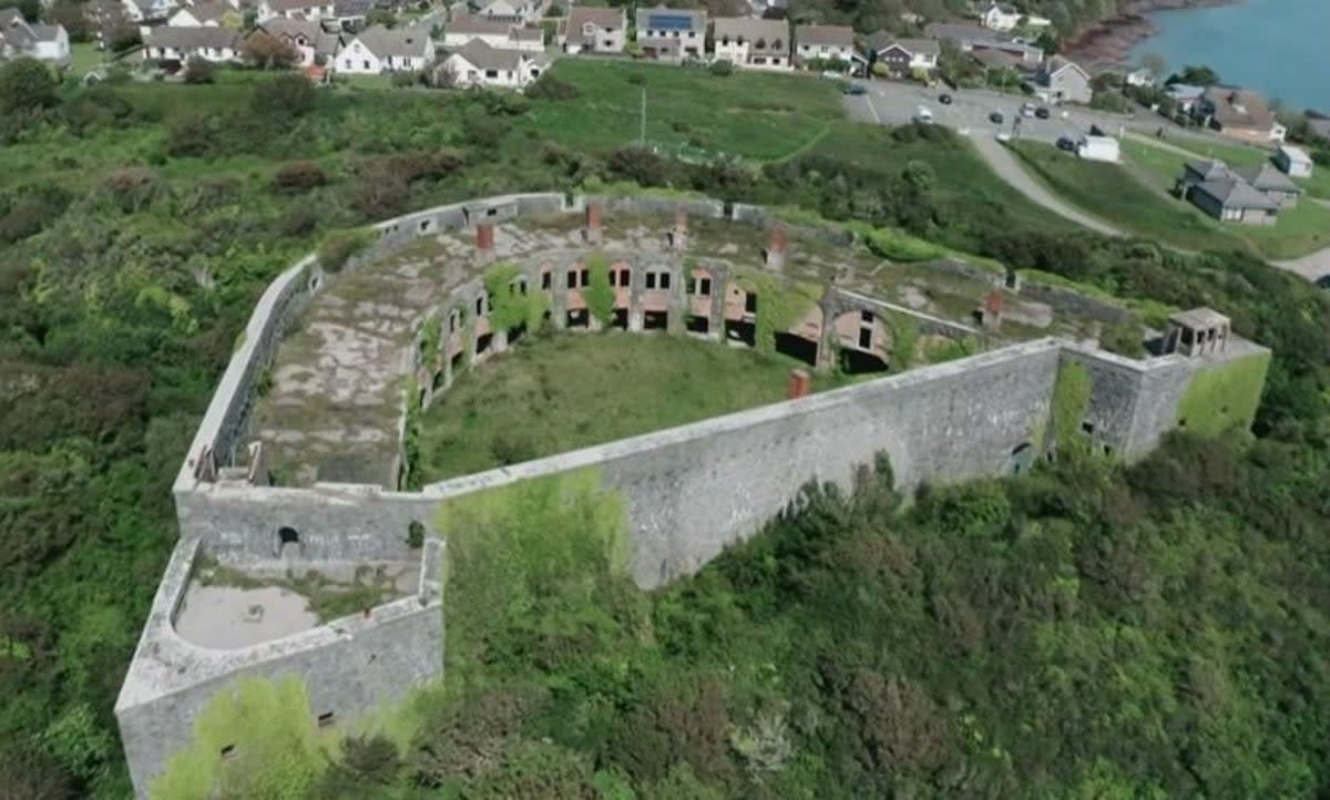 Hubberstone Fort at Hakin, Milford Haven, is on sale for £190,000 (West Wales Properties)