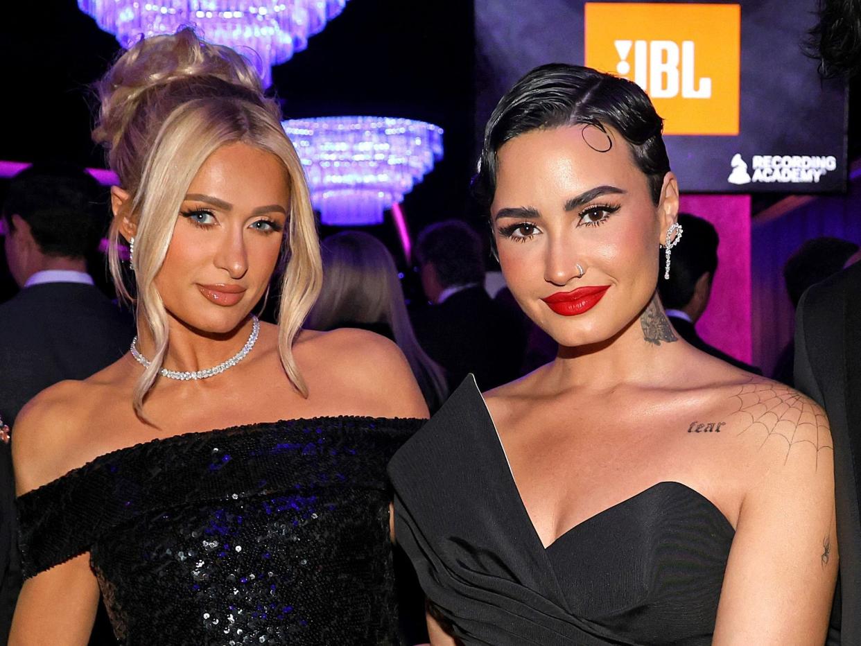 Paris Hilton says Demi Lovato’s tell-all documentary inspired her to share past abuse.