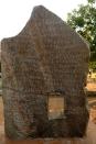 The story begins with the discovery of an Ashokan edict. Kailash Rao, Associate Professor and conservation architect from Manipal University, who is consulting with the ASI in restoring the stupa, tells me that the edict was found in the neighbouring Chandralamba Temple when the roof collapsed and shattered the idol of the old deity. I see the edict placed right at the entrance in Sannathi. Written in Brahmi script and in the Prakrit language, it speaks of religious tolerance.