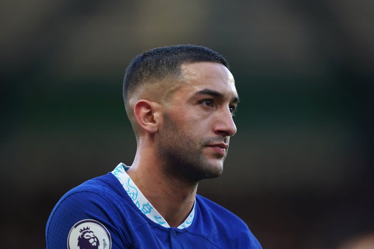 Hakim Ziyech’s move to PSG from Chelsea was scuppered after documents were not received in time by the LFP (Mike Egerton/PA) (PA Wire)