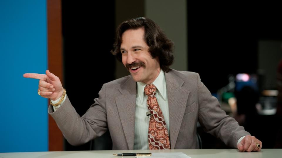 Paul Rudd Recalls The Anchorman Scene The Crew Got So 'Annoyed' At And Even Will Ferrell Couldn't Get Through - Yahoo Entertainment
