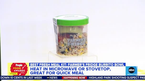 PHOTO: A winning product for the fridge category of the People Food Awards 2022. (ABC News)