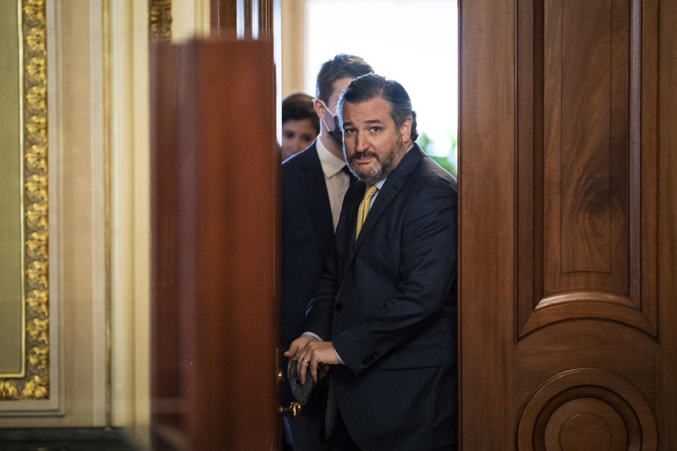 Sen. Ted Cruz (R-Texas) was a leader of the movement to overturn Joe Biden's election victory. &ldquo;I don&rsquo;t know if he changed or if this is just always what he was,&rdquo; said one former Cruz staffer. (Photo: JABIN BOTSFORD/Getty Images)