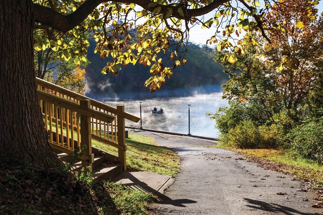 Acton Lake in Hueston Woods.