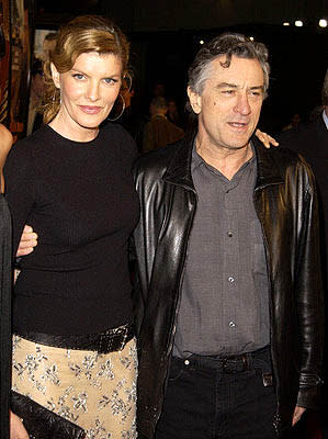 Rene Russo and Robert De Niro at the Hollywood premiere of Warner Brothers' Showtime