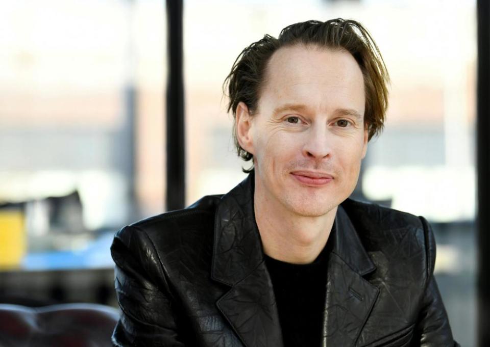 Daan Roosegaarde in his studio in Rotterdam.