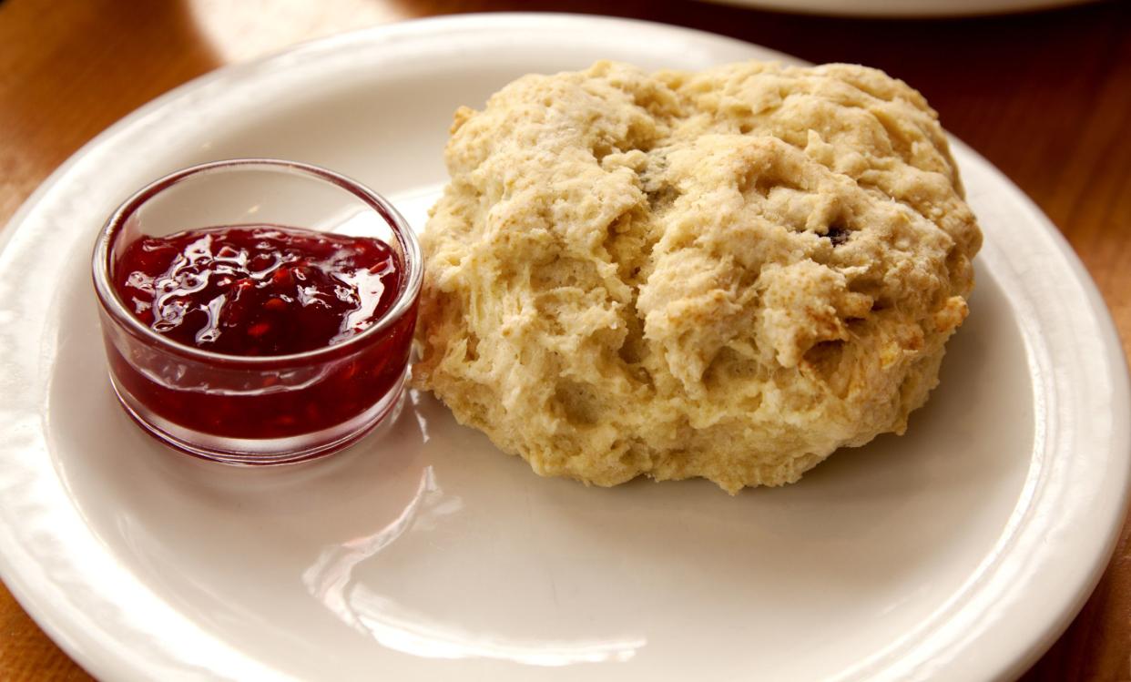 Raspberry scone