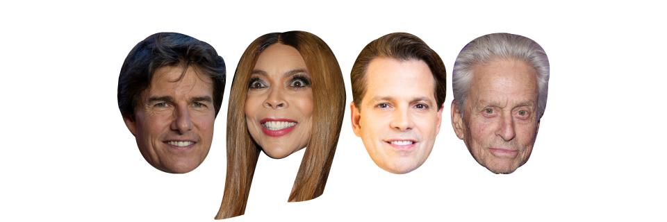 Tom Cruise, Wendy Williams, Anthony Scaramucci, Michael Douglas