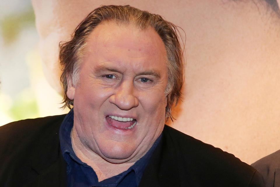 More than 50 French creatives published an essay Tuesday defending Gérard Depardieu, pictured, amid sexual misconduct claims against the actor.