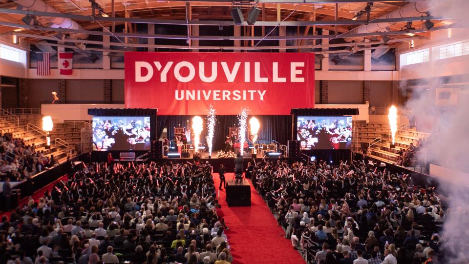 D’Youville University's spring commencement ceremony on May 11, 2024.