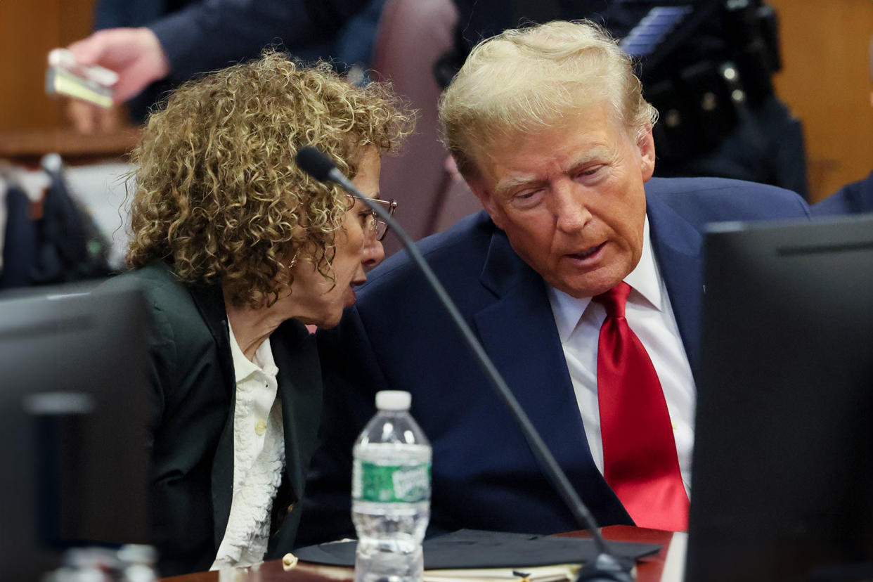 Donald Trump Susan Necheles Brendan McDermid-Pool/Getty Images