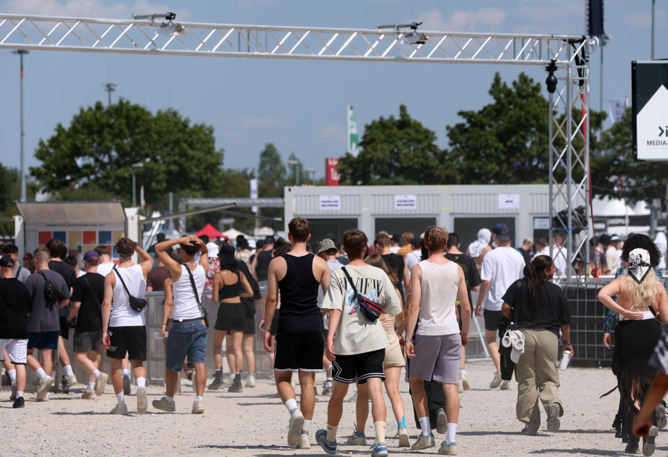 Wegen zahlreichen Ausschreitungen musste das Rolling Loud Festival in München mehrmals unterbrochen werden. (Bild: Getty Images)