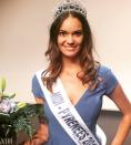 <p>Anaïs Dufillo, alias Miss Midi-Pyrénées, a 18 ans. Elle est étudiante en droit.<br> Crédit photo : Twitter Miss France </p>