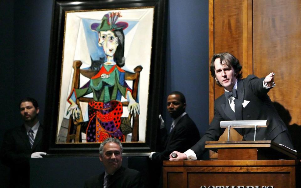 Picasso painting of Dora Maar being auctioned in 2006