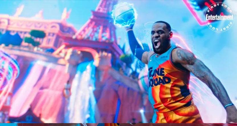 LeBron James en Space Jam 2