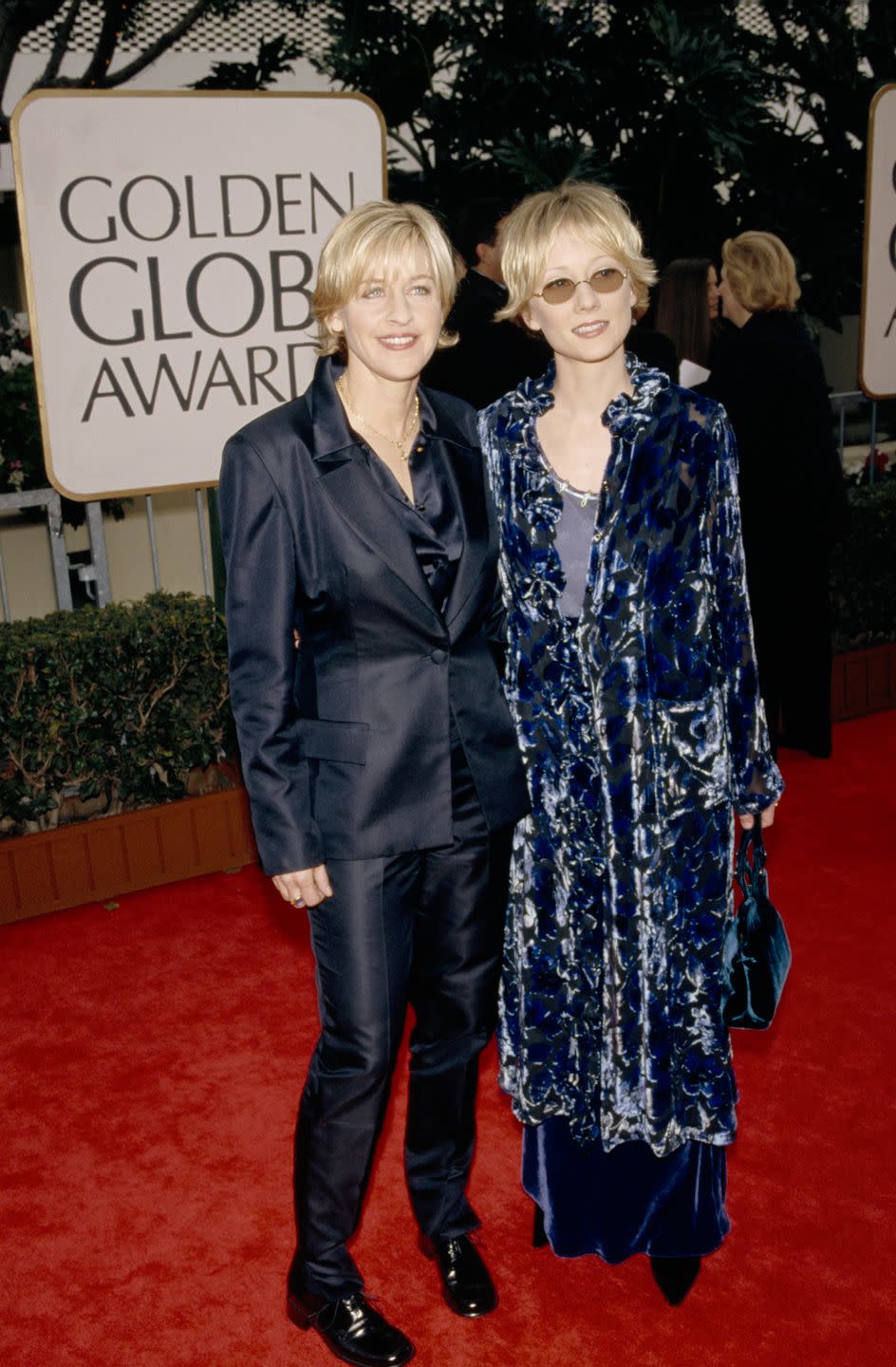 Ellen DeGeneres and Anne Heche