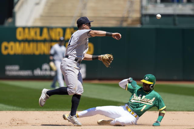 Donaldson, Kiner-Falefa lead Yankees over A's 10-4 as New York wins 2 of 3  in the series