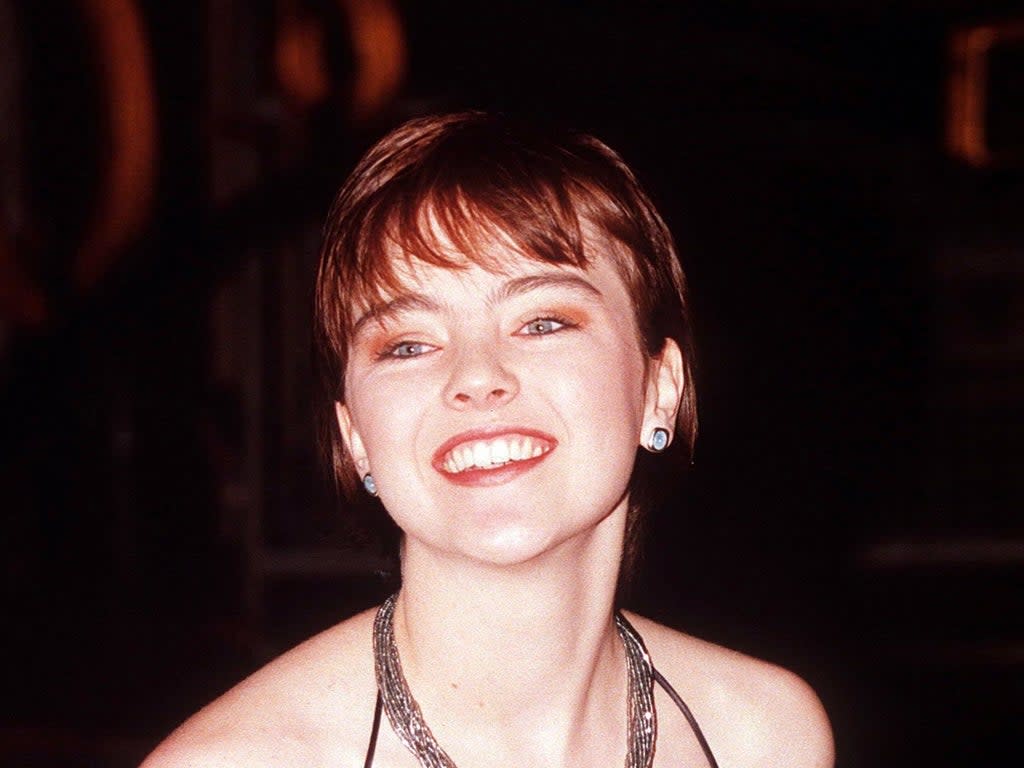 Melanie Clark Pullen at the National Television awards in 1998 (Julian Makey/Shutterstock)