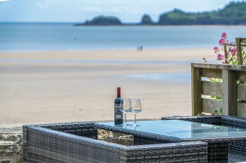 View from house in Saundersfoot