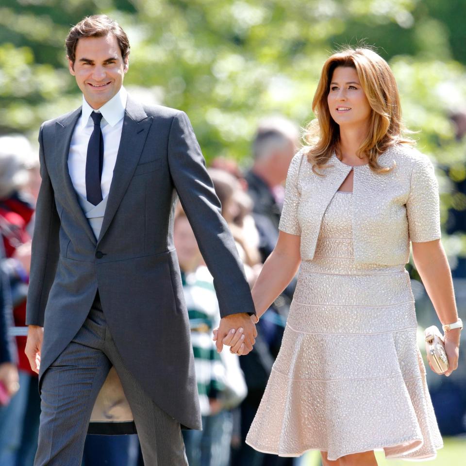 Roger Federer Mirka - Max Mumby/Getty Images 