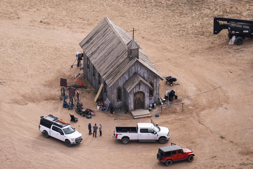 The Bonanza Creek Ranch in Santa Fe, N.M., on Oct. 23, 2021. (Jae C. Hong / AP file)