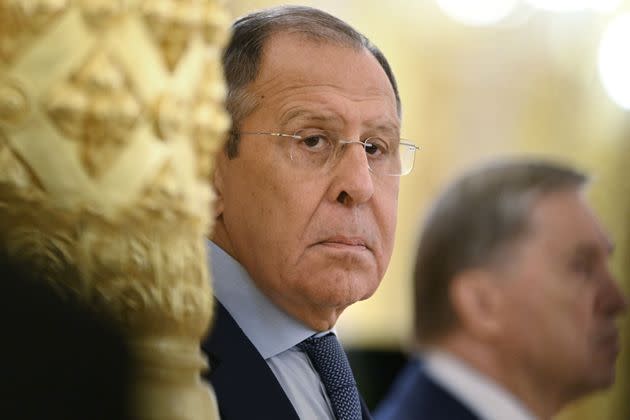 Sergei Lavrov. (Photo: PAVEL BEDNYAKOV via Getty Images)