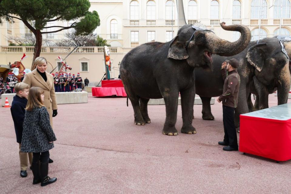 the circus parade in monte carlo