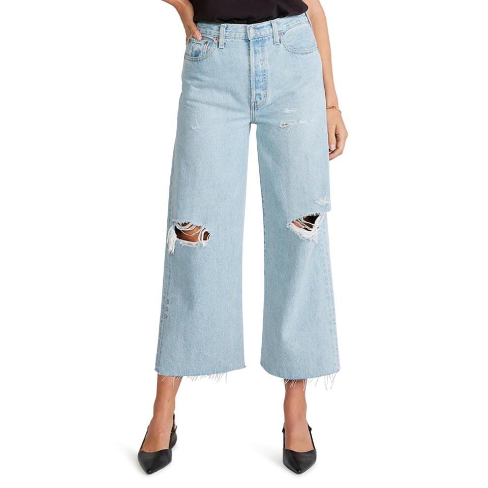 Devon High Waist Wide Leg Jeans