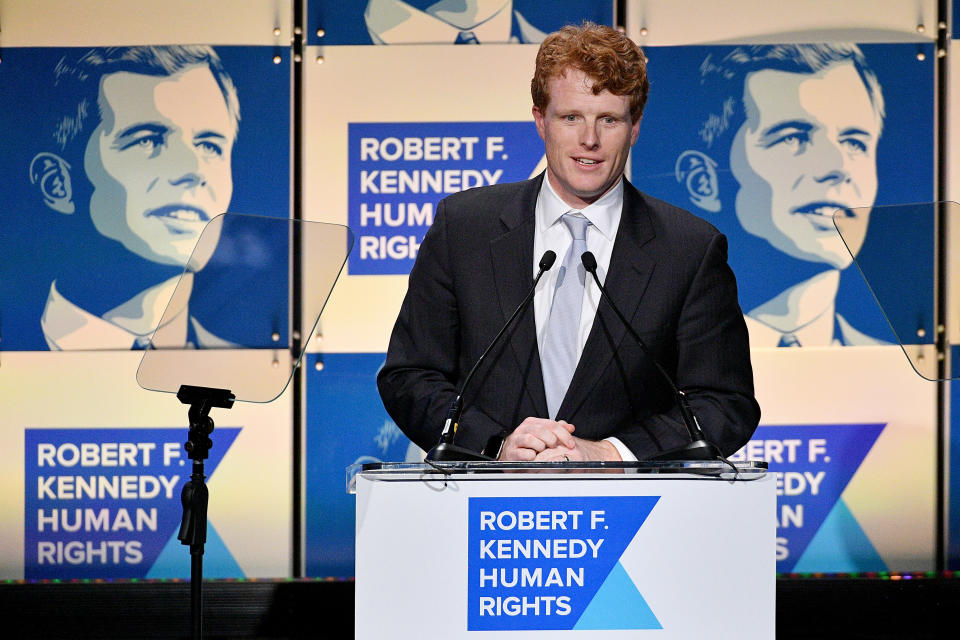 Rep. Joe Kennedy III (D-Mass.) is able to generate money and attention partly due to his pedigree. But Kennedy's boosters say he is a talented speaker and deal-maker as well. (Photo: Dia Dipasupil/Getty Images)