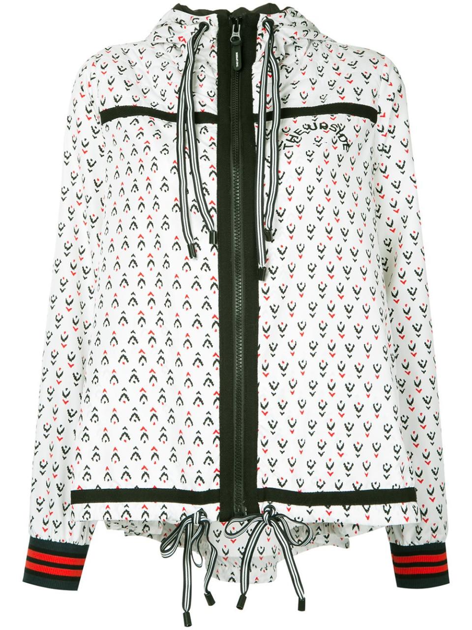 The Upside Witch Mountain Print Ash Jacket, $183