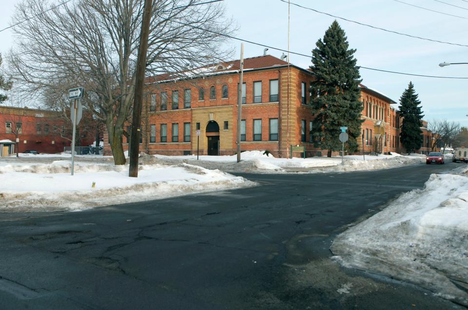 The former school at First Street and Central Park is now the 36-unit Susan B. Anthony Apartments.